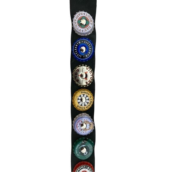 Vintage Y2K Little Earth Bottle Cap Seat Belt Multicolored Accessories Unique main image 4